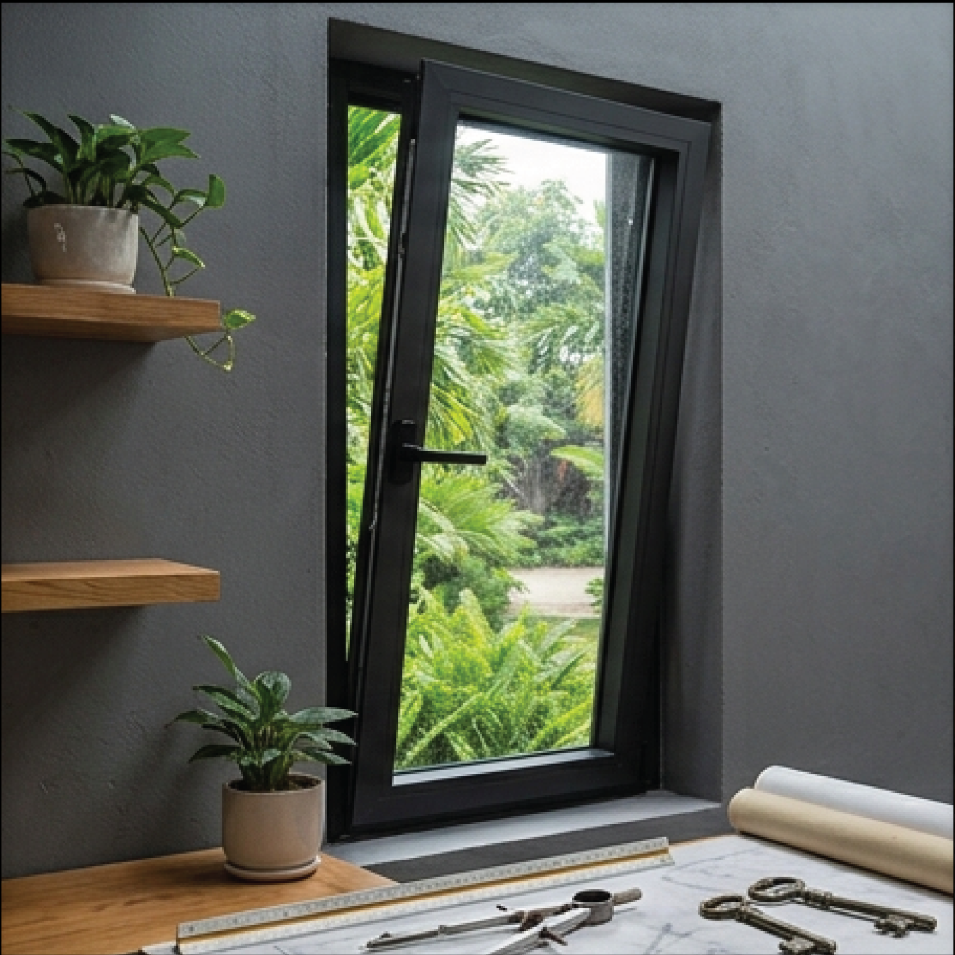 Holcom Aluminum Tilt and Turn Windows