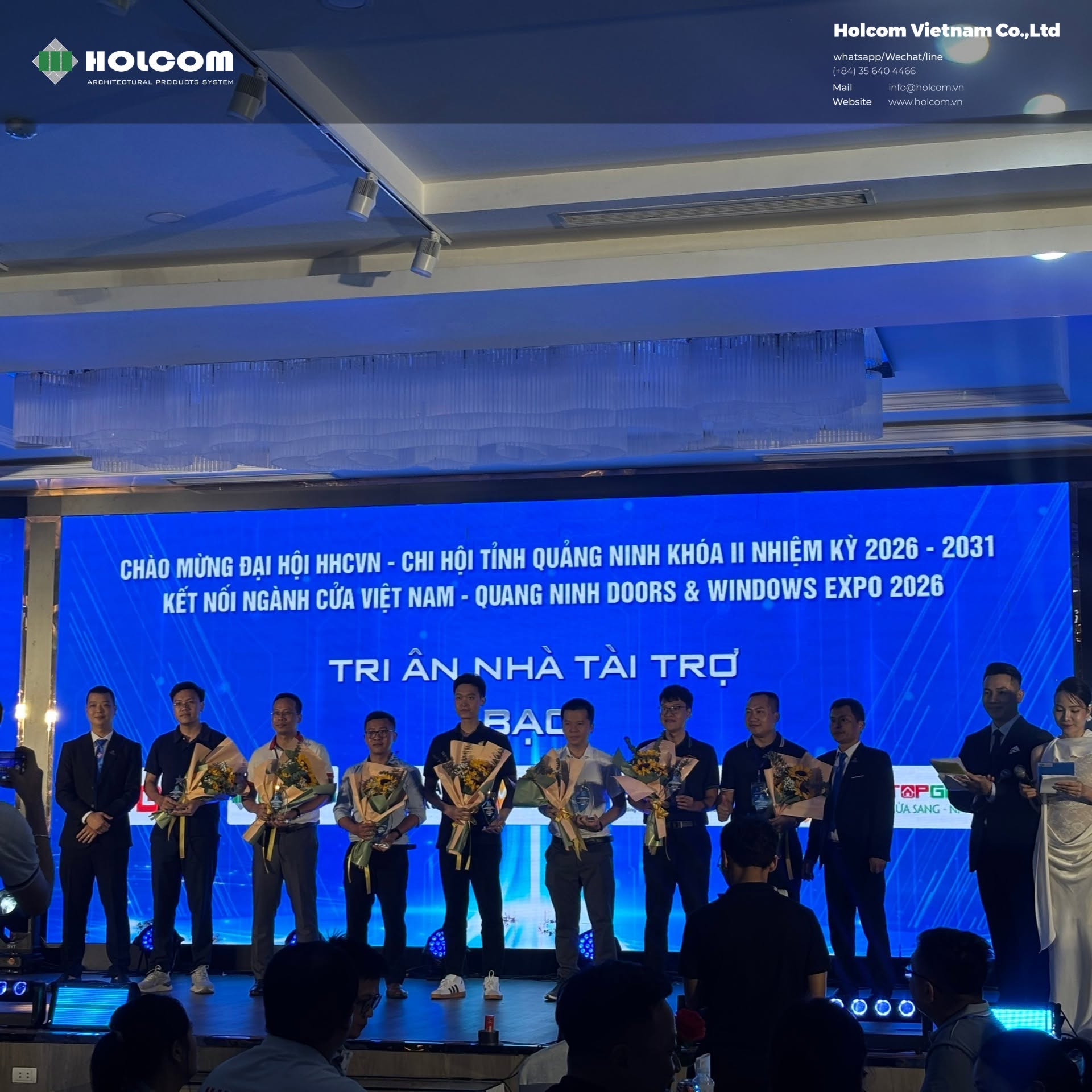 HOLCOM AT THE VIETNAM DOORS & WINDOWS EXHIBITION – QUANG NINH EXPO 2026