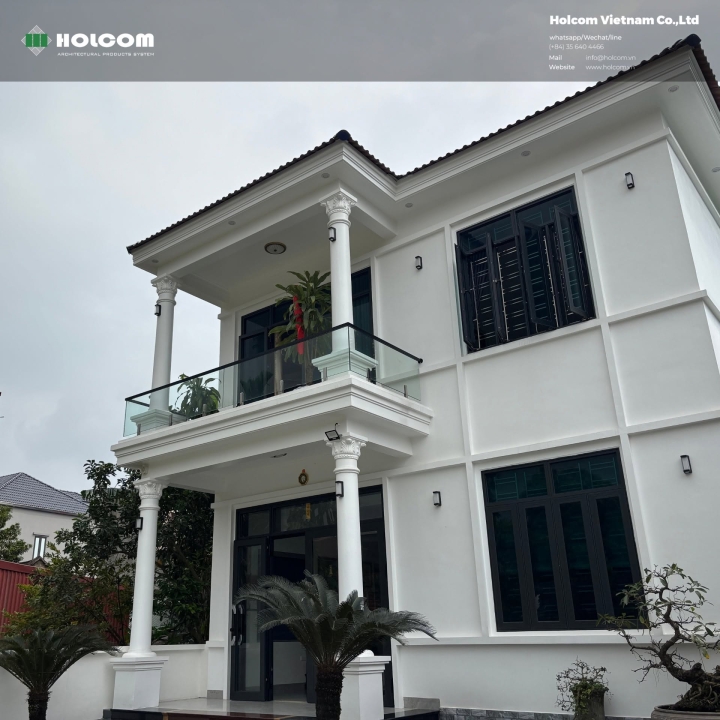 PROJECT COMPLETION IN HUNG YEN – HOLCOM FRAMELESS BALUSTRADE