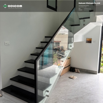 PROJECT COMPLETION IN HUNG YEN – HOLCOM FRAMELESS BALUSTRADE