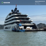 HOLCOM ON THE 6-STAR VICTORIOUS SUPERYACHT – FRAMELESS GLASS BALUSTRADE FOR ELITE SPACES