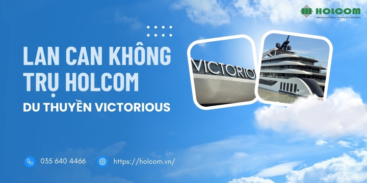 HOLCOM ON THE 6-STAR VICTORIOUS SUPERYACHT – FRAMELESS GLASS BALUSTRADE FOR ELITE SPACES