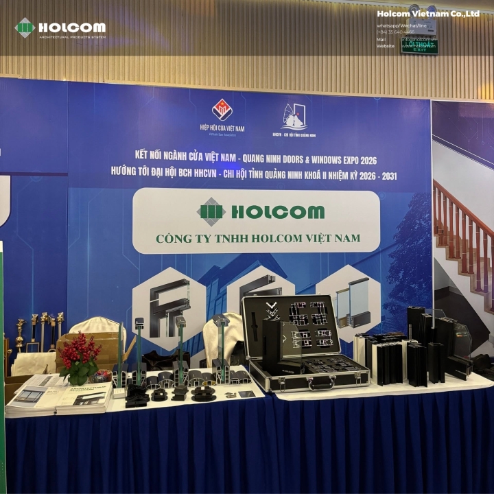 HOLCOM AT THE VIETNAM DOORS & WINDOWS EXHIBITION – QUANG NINH EXPO 2026