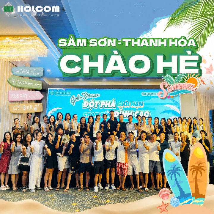 HOLCOM SUMMER TRIP 2026 – SAM SON, THANH HOA: BREAK THE LIMITS – REACH THE PEAK